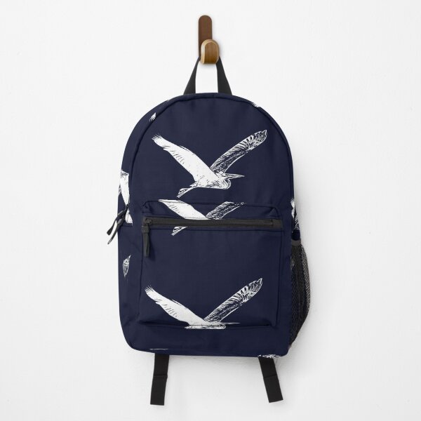 Item preview, Purple Heron White Design designed and sold by designsasstultd.