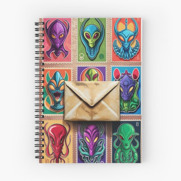Item preview, Alien Stamps designed and sold by Azrabi.
