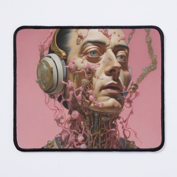 Item preview, Machine Gun | surreal Pop art Machine man  designed and sold by TaliaShin.
