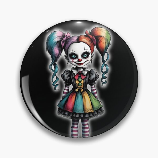 Item preview, gothic clown doll designed and sold by lotsagoth.