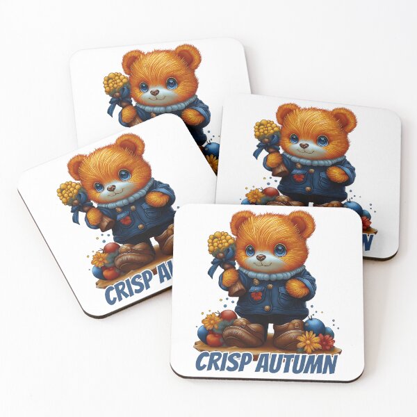 Item preview, Cozy Autumn Bear designed and sold by BukkyStory.