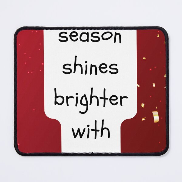 Item preview, "The season shines brighter with calm hearts." designed and sold by CUTESTUFFnow.