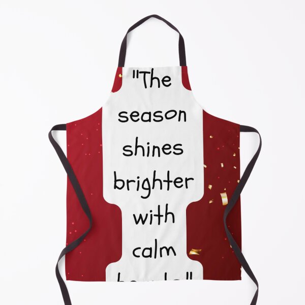 Item preview, "The season shines brighter with calm hearts." designed and sold by CUTESTUFFnow.