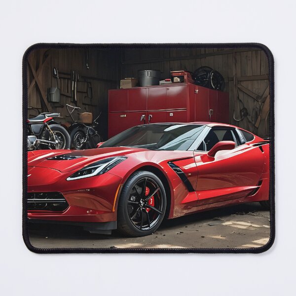 Item preview, Red Corvette, abandoned hangar designed and sold by Dan9010.