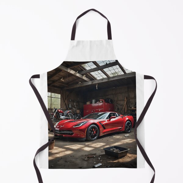 Item preview, Red Corvette, abandoned hangar designed and sold by Dan9010.