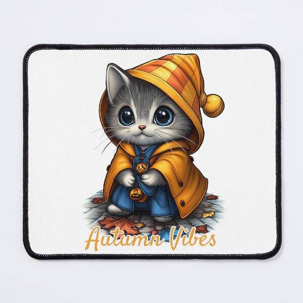 Item preview, Cozy Autumn Kitty designed and sold by BukkyStory.