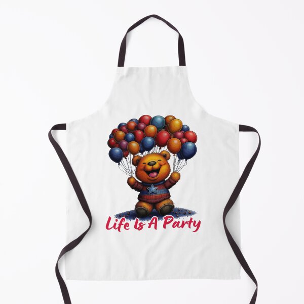 Item preview, Life is a Party Bear designed and sold by BukkyStory.