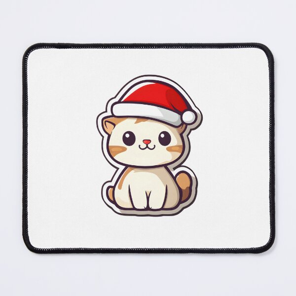 Item preview, Cute Christmas Santa Cat designed and sold by CoolMantras.