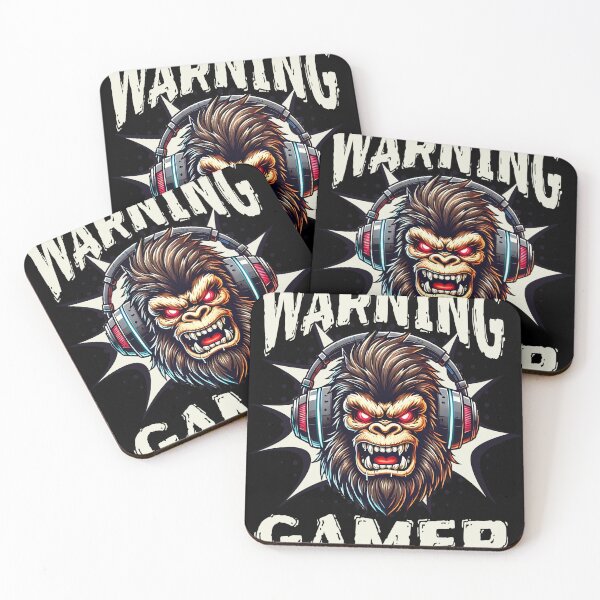 Item preview, Warning  Gamer Beast designed and sold by The Art of Kkatarynka.