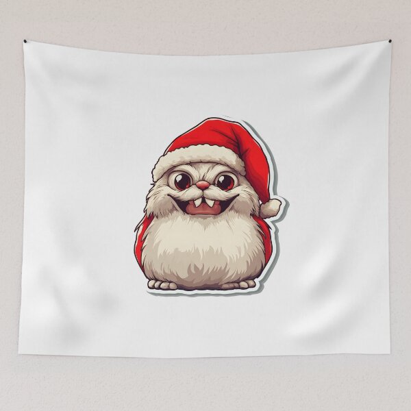 Item preview, Funny Christmas Santa Animal designed and sold by CoolMantras.