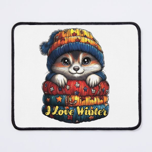 Item preview, I Love Winter Animal designed and sold by BukkyStory.