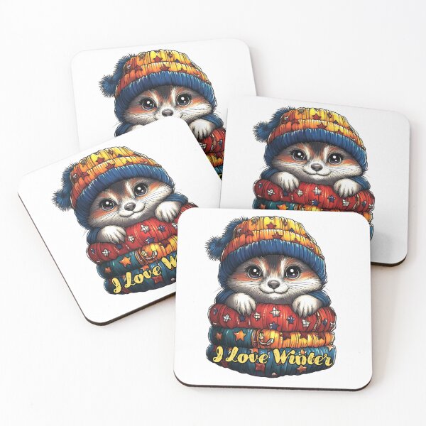 Item preview, I Love Winter Animal designed and sold by BukkyStory.
