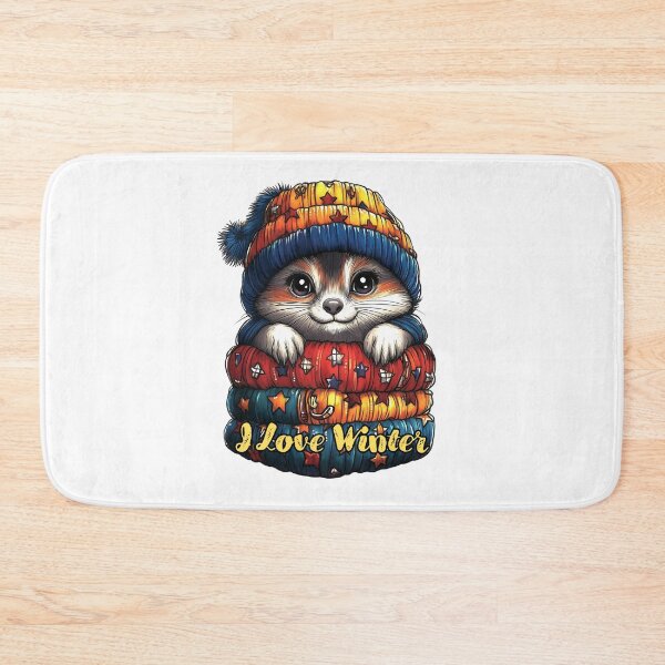 Item preview, I Love Winter Animal designed and sold by BukkyStory.