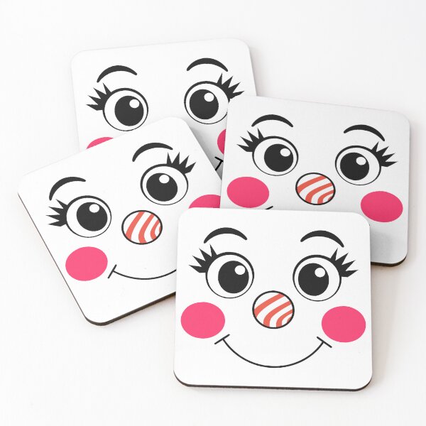 Item preview, Cute Snowman Face  Winter Charm Design designed and sold by Meme-shirt.