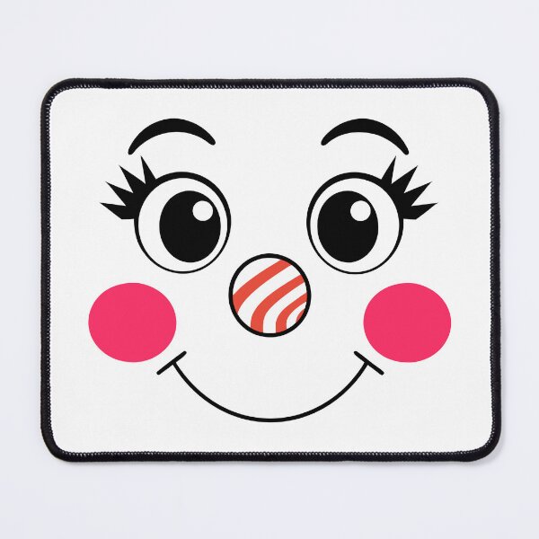 Item preview, Cute Snowman Face Winter Charm Design designed and sold by Meme-shirt.