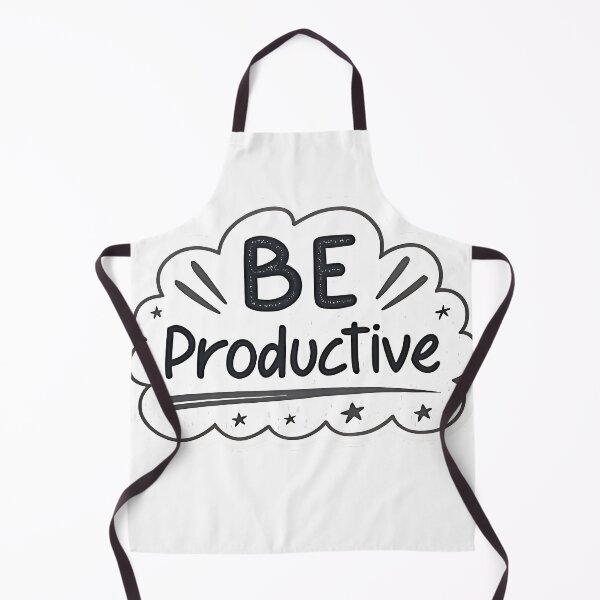 Item preview, Be Productive Motivational Sticker – Bold Handwritten Design designed and sold by FluffyPeels.
