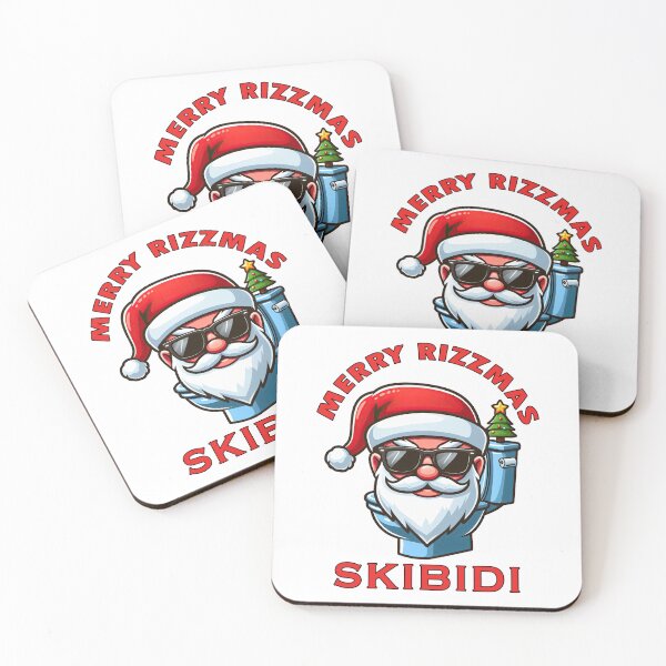 Item preview, merry rizzmas skibidi designed and sold by digilabs.