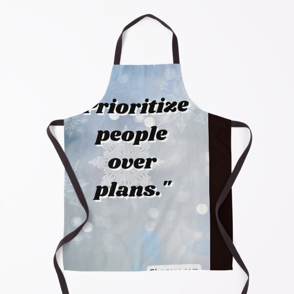 Item preview, "Prioritize people over plans." designed and sold by CUTESTUFFnow.