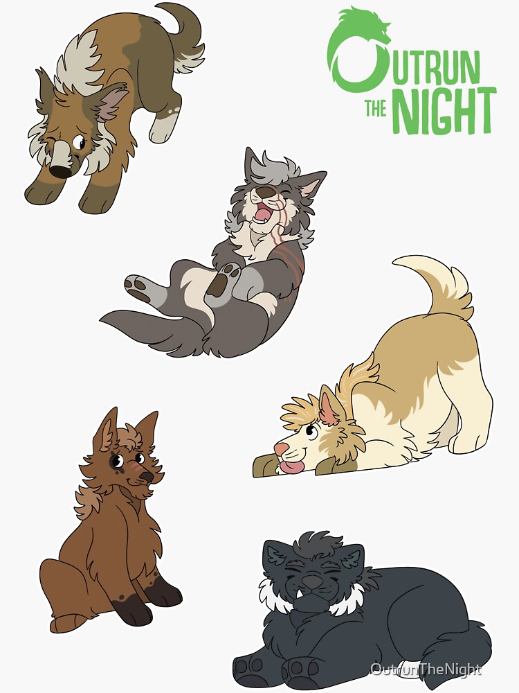 Thumbnail 3 of 3, Sticker, Bite-Sized! Alpha Edition designed and sold by OutrunTheNight.