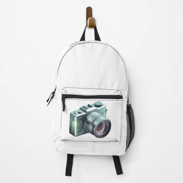 Item preview, Camera icon with translucent glass designed and sold by MiraCleAI.