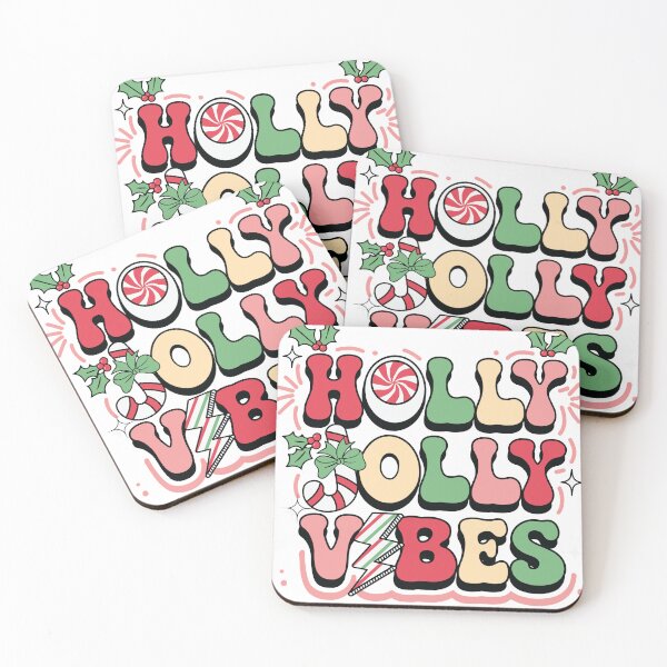 Item preview, holly jolly vibes for christmas eve designed and sold by GracefulPODshop.