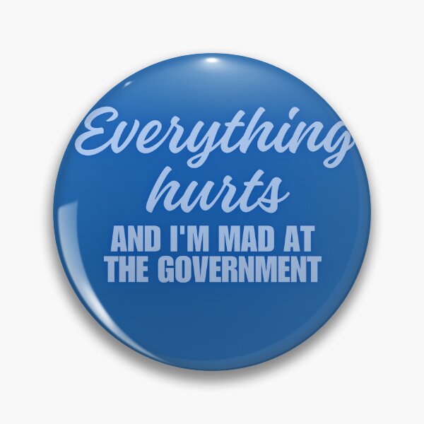 Item preview, Everything Hurts designed and sold by PudgeMuffin Creations.