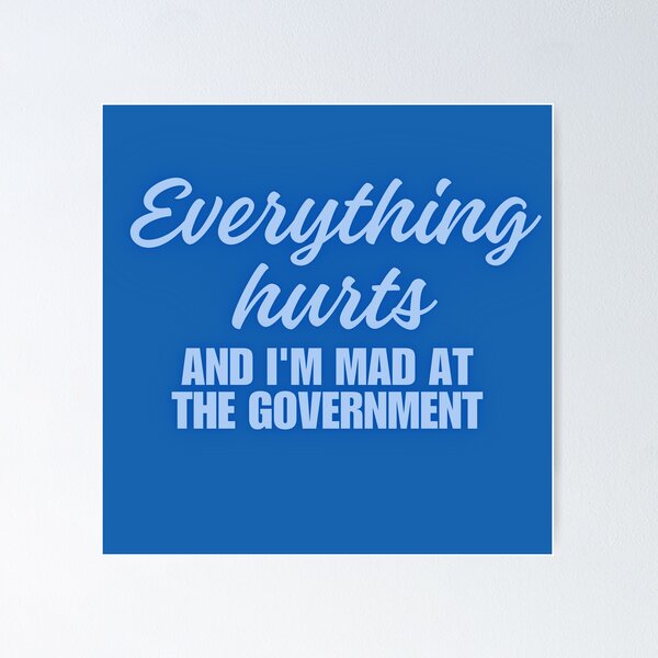 Item preview, Everything Hurts designed and sold by kieran429.