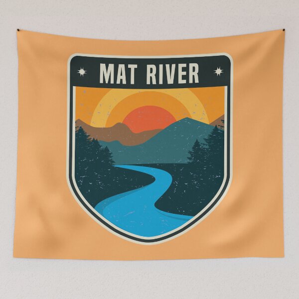 Item preview, Mat River, Albania designed and sold by studio838.