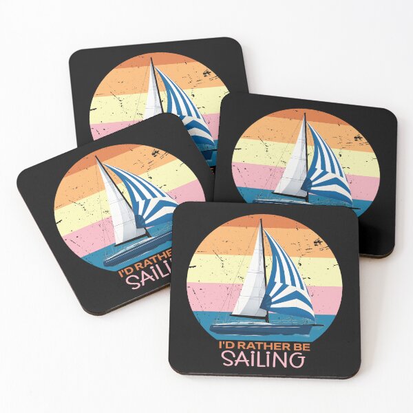 Item preview, Sailing Design For Men Women I'd Rather Be Sailing Lover designed and sold by Colorfulman.