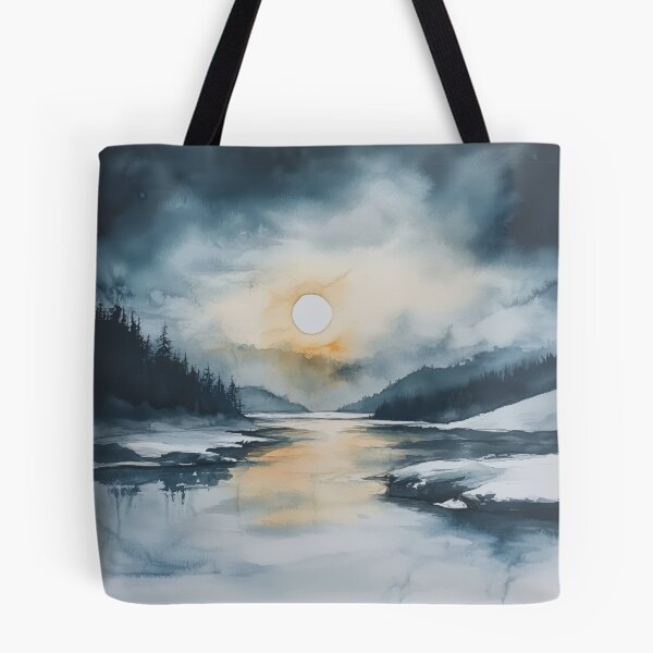 Item preview, Nordic Moon over Water designed and sold by Ford House Gallery.