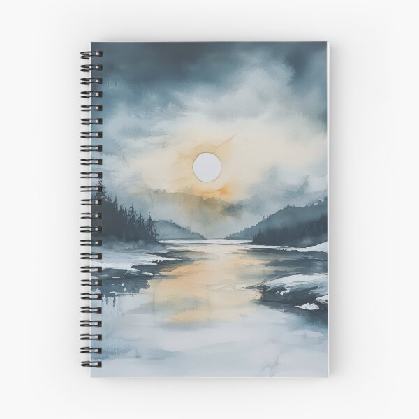 Item preview, Nordic Moon over Water designed and sold by Ford House Gallery.