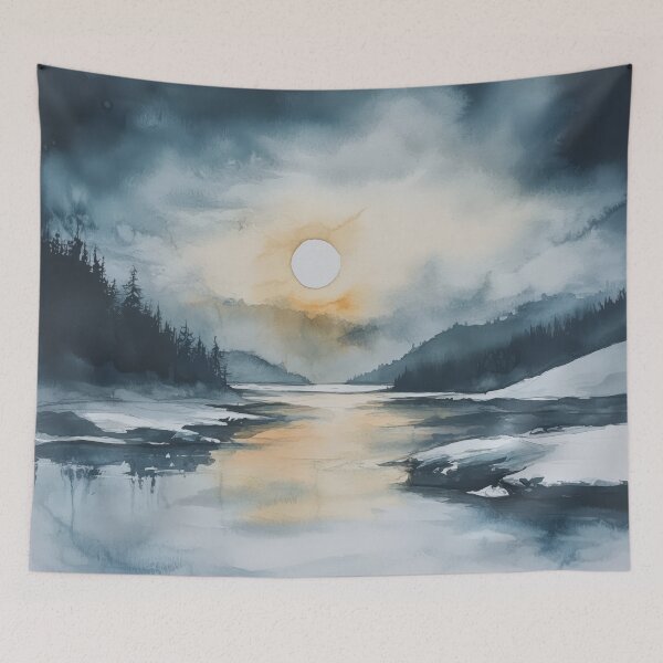 Item preview, Nordic Moon over Water designed and sold by Ford House Gallery.