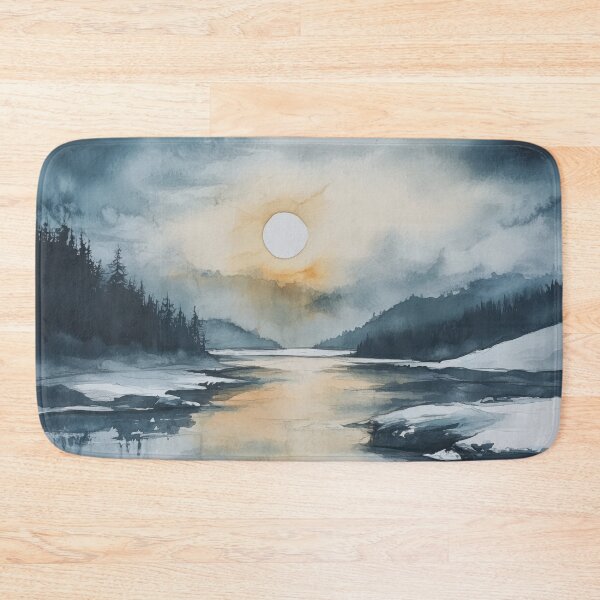 Item preview, Nordic Moon over Water designed and sold by Ford House Gallery.