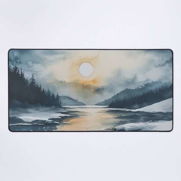 Item preview, Nordic Moon over Water designed and sold by Ford House Gallery.