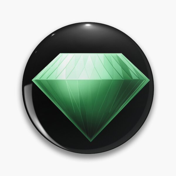 Item preview, Chaos Emerald - Green designed and sold by KalElsDesigns.