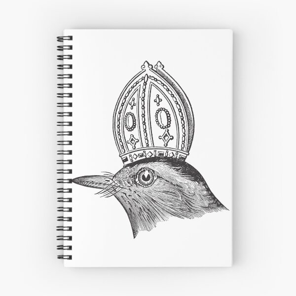Item preview, Archbishop Bird: Vintage Illustration of a Bird in a Mitre designed and sold by GorinART.