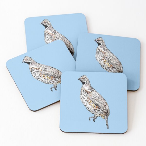 Item preview, Hazel Grouse Black Alternate Design  designed and sold by designsasstultd.