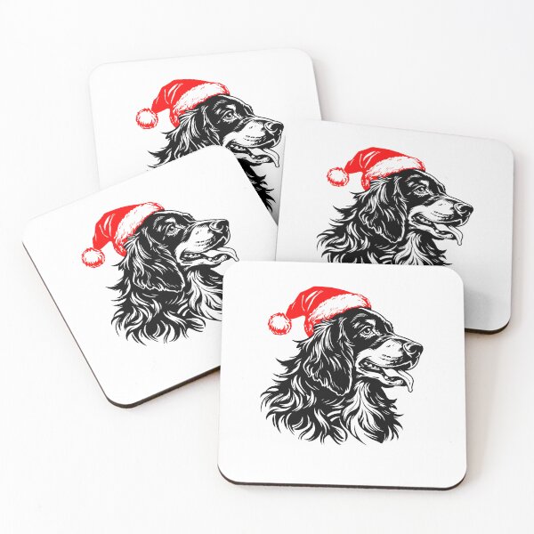Item preview, Cocker Spaniel Santa Hat - Holiday Cheer designed and sold by JollyCritters.