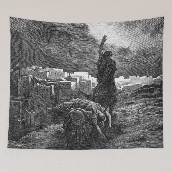 Item preview, The Levite Carries the Woman's Body Away designed and sold by portokalis.