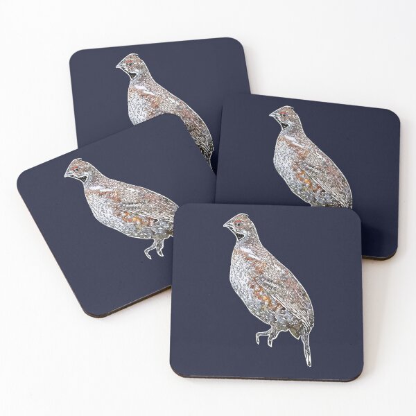 Item preview, Hazel Grouse White Alternate Design  designed and sold by designsasstultd.