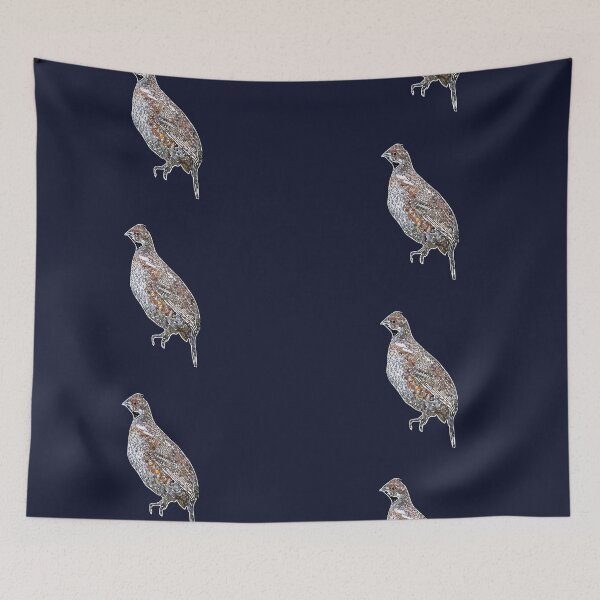 Item preview, Hazel Grouse White Alternate Design  designed and sold by designsasstultd.