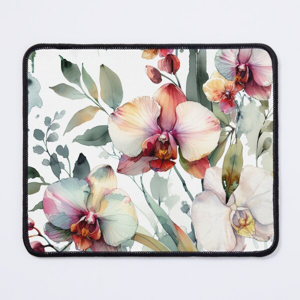 Item preview, Colorful Watercolor Style Orchids  designed and sold by Tina Veenstra.