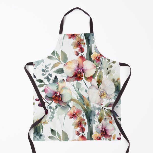 Item preview, Colorful Watercolor Style Orchids designed and sold by Tina Veenstra.