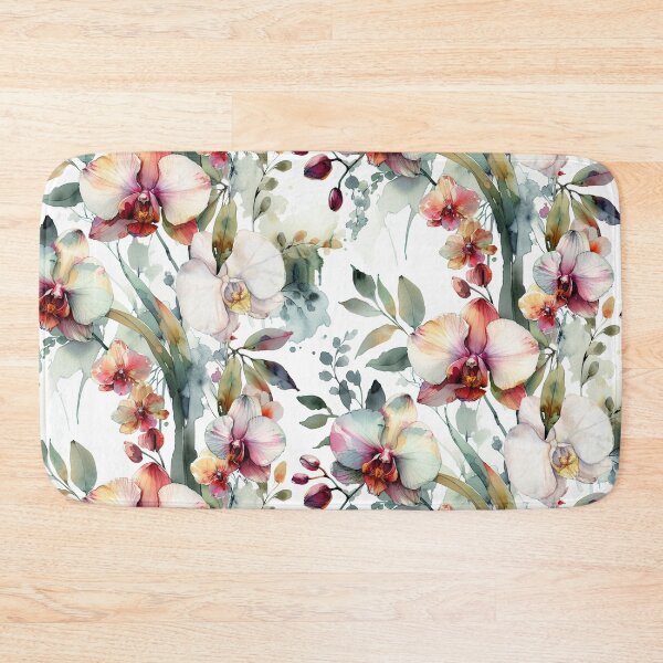 Item preview, Colorful Watercolor Style Orchids  designed and sold by Tina Veenstra.