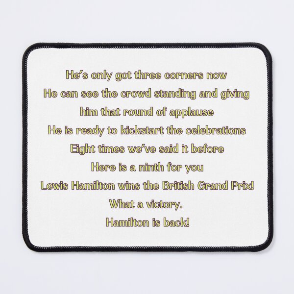 Item preview, Lewis Hamilton - Formula 1 designed and sold by CrazyFace5.