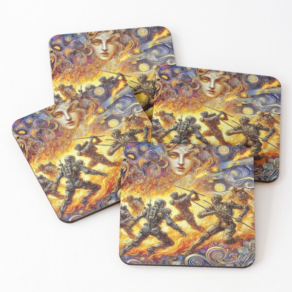 Item preview, The Eternal Battle in the Infernal Forest – Perfect Present designed and sold by Imaginarium of Chaos falcon88 .