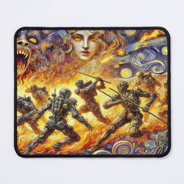 Item preview, The Eternal Battle in the Infernal Forest – Perfect Present designed and sold by Imaginarium of Chaos falcon88 .
