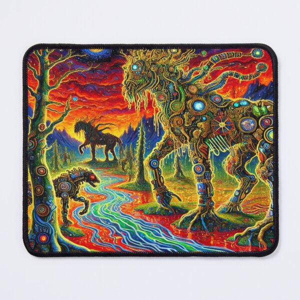 Item preview, Neon Beasts of the Wasteland – Perfect Present designed and sold by Imaginarium of Chaos falcon88 .