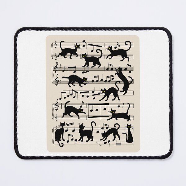 Item preview, Music For Cats designed and sold by Angry Swan Designs.