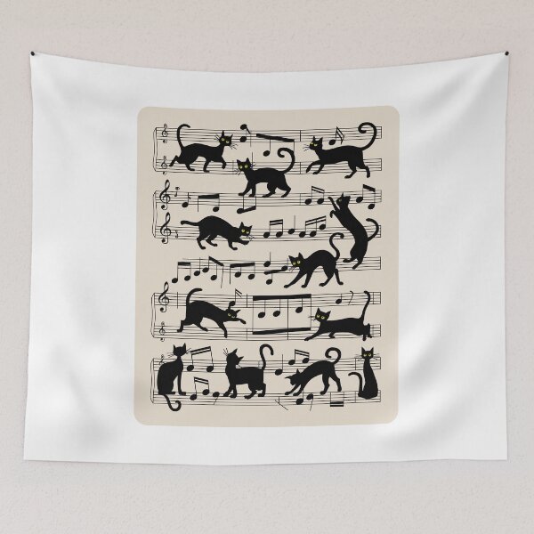 Item preview, Music For Cats designed and sold by Angry Swan Designs.